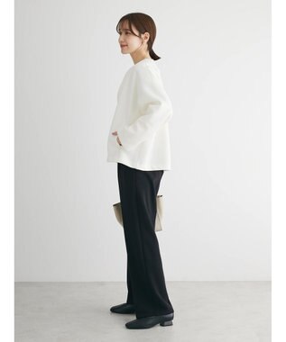 Green Parks ノーカラーポンチジャケット Off White