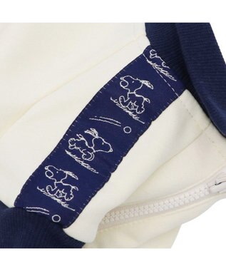 PET PARADISE スヌーピー トラック ロンパース 小型犬 ホワイト×ネイビー