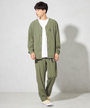 SHARE PARK MENS 【UNISEX】撥水加工 フレックスカーディガン（L・XLサイズ） グリーン