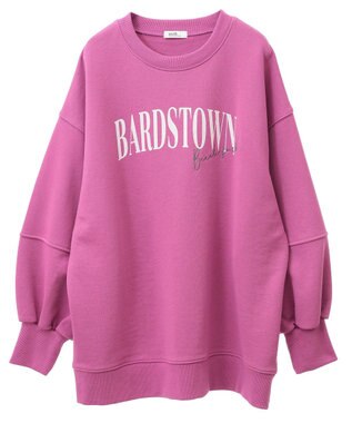 earth music&ecology アソートロゴルーズスウェット Pink