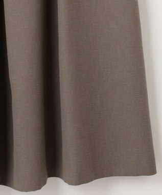 23区 S 【接触冷感/速乾】ドライタッチスラブツイル ワンピース ブラウン系