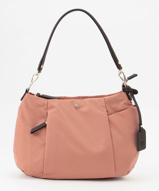 J.PRESS LADIES 【WEB限定カラーあり・2way】 ナイロン ショルダー バッグ ピンク系