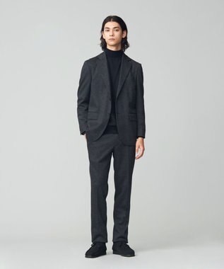 J.PRESS MEN 【SOFA / セットアップ対応】ハイグレードジャージ ジャケット グレー系8