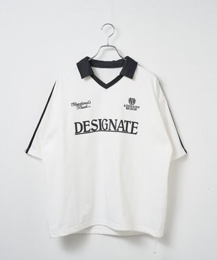 WEGO グラフィックドロストゲームシャツ（S） ホワイト