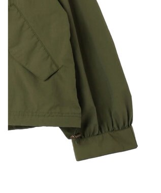 earth music&ecology スタンドフリルミリタリーブルゾン Khaki