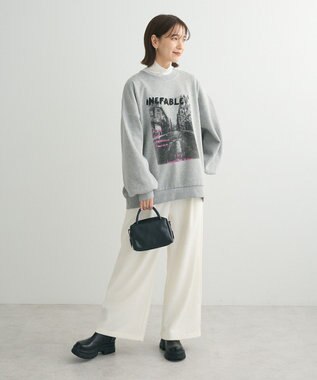 Green Parks ・ＤＯＵＢＬＥ　ＦＬＡＧＳ　フォトｐｔスウェット Gray Mixture