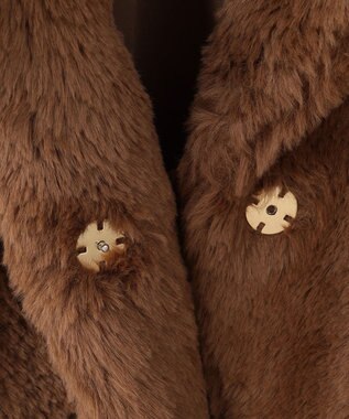 自由区 TEDDY ボアコート キャメル系