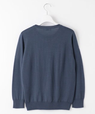 J.PRESS LADIES 【洗える】アーガイル ツイン ニット ブルーグレー系