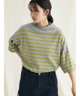 CRAFT STANDARD BOUTIQUE とてもちボーダーニットプルオーバー