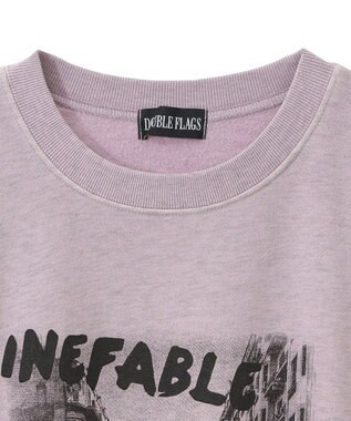 Green Parks ・ＤＯＵＢＬＥ　ＦＬＡＧＳ　フォトｐｔスウェット Lavender