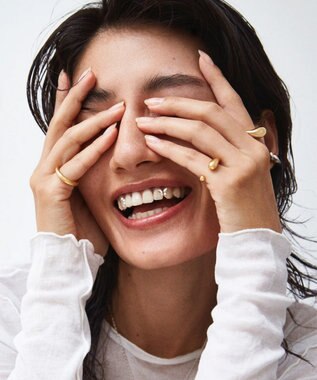 simoe Puku Ring 03  リング ゴールド