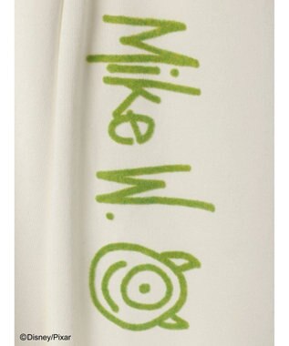 Green Parks モンスターズ・インク／裏毛プルオーバー White