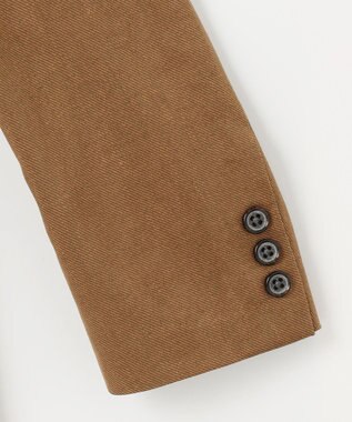 JOSEPH ABBOUD 【ストレッチ/スウェードタッチ/JAPANファブリック】コマ スウェード ジャケット キャメル系