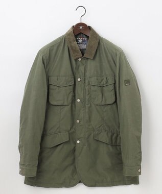 JOSEPH ABBOUD 【キングサイズ・軽量】ワックスクロス ブルゾン カーキ系