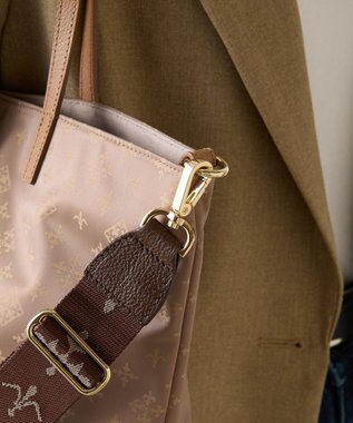 russet ナイロンジャガードセパレートトート(SF-275) Mocha