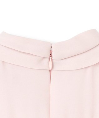 TOCCA 【WEB限定・洗える・消臭】RIBBON ROSETTE HALF ドレス ピンク系