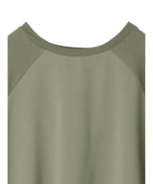 Green Parks 前ゴムドッキングカットプルオーバー Light Khaki