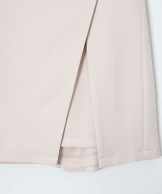 WEGO スリットレイヤードスカパン ホワイトアイボリー