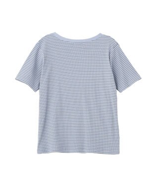 CRAFT STANDARD BOUTIQUE 2点セット/ボーダーキャミ+Tシャツ Light Blue