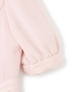 TOCCA 【WEB限定・洗える・消臭】RIBBON ROSETTE HALF ドレス ピンク系