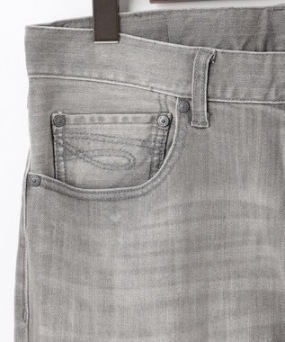 JOSEPH ABBOUD 【サスティナブル/JAPANファブリック/ストレッチ】オゾンハイパワーデニム パンツ ライトグレー系