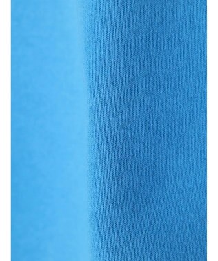 earth music&ecology クルーネック袖シャーリングスウェット Light Blue