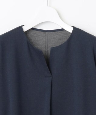 J.PRESS LADIES セルロースリバー カットソー ダルブルー系