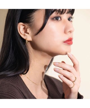 blancotokyo 【金属アレルギー対応】チェーンリング GIUSTIZIA ゴールド