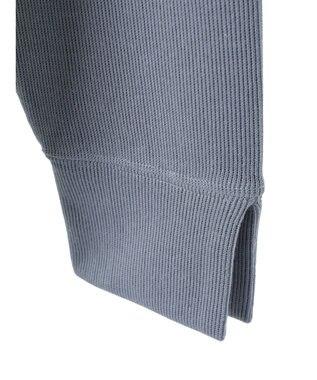 earth music&ecology プリーツヘムドッキングチュニック Blue Gray