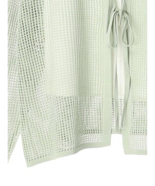 Green Parks ＳＥＴ２点　透かしカーデ＋キャミソール Green