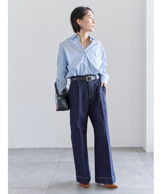 Te chichi ポイント刺繍シャツ チェック