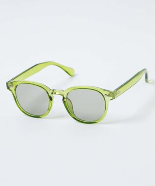 WEGO 【ユニセックス着用ITEM】クリアフレームカラーアイウェア 柄3