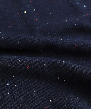 WEGO ネップクルーネックカーディガン ネイビー