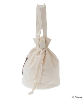 Green Parks Ｍｉｃｋｅｙ　ｆｒｉｅｎｄ　／　サガラ巾着バッグ Cream