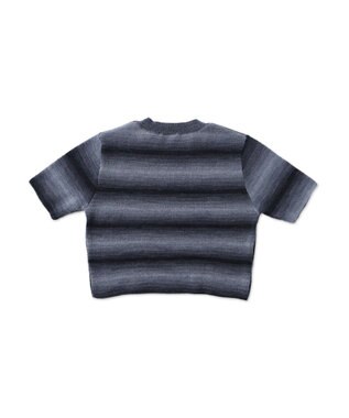 WEGO グラデーションちびニットT ブラック