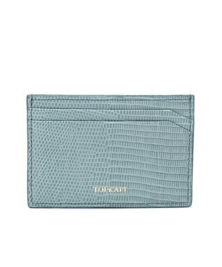 TOPKAPI 【TOPKAPI】イタリアンレザー リザード型押し パスケース  LUCIA ルチア