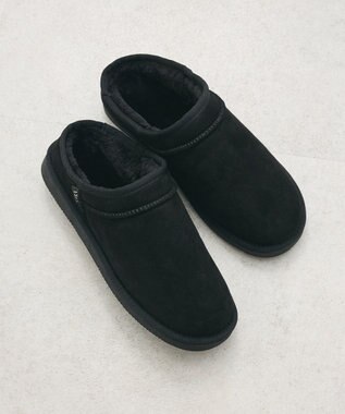 Green Parks ●ＭＥＩ　フェイクスエードモックシューズ Black