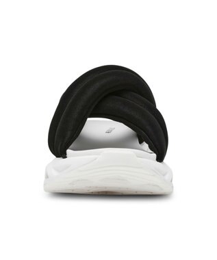 STEVE MADDEN HURDLE 2 クロスクッションスポーツサンダル ブラックホワイト