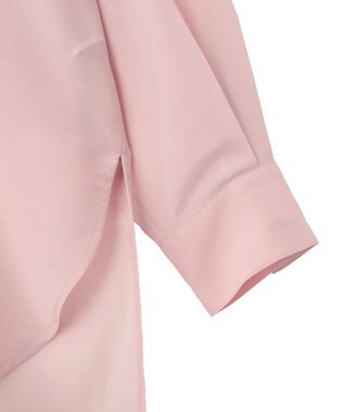 YECCA VECCA バック釦シアーシャツ Pink