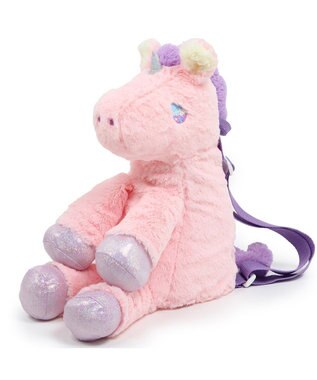 Mother garden マザーガーデン ユニコーン ぬいぐるみ リュック 《クリーム/ピンク》