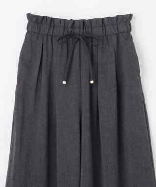 ANY 【セットアップ対応】テックリネンツイードパンツ チャコール系