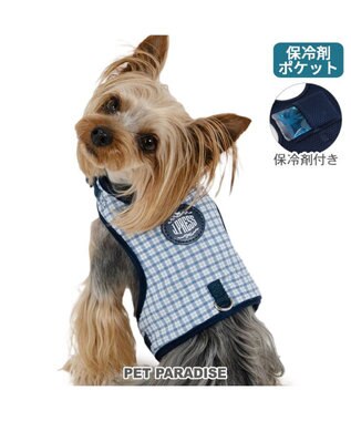 PET PARADISE J.PRESS クールベスト ハーネス 《チェック柄》 ３Ｓ 小型犬