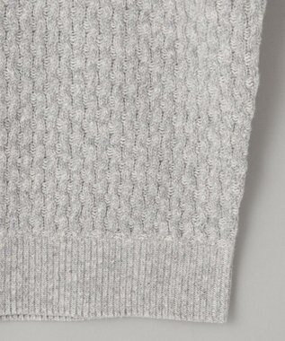 GOTAIRIKU 【LANEROSS】ミドルゲージモックネック ニット ライトグレー系8