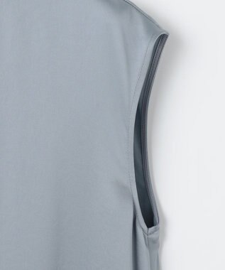 自由区 【Exclusive】シャイニーサテン ドレス チャコール