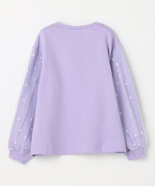 ANY KIDS 袖チュール トレーニャー ラベンダー