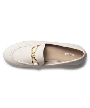 REGAL FOOT COMMUNITY 【リーガルレディース】F64R ビットローファー カジュアルシューズ アイボリー型押