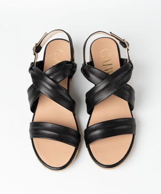 gaimo 【GAIMO/ガイモ】クロスジュートサンダル/ATILA-US ブラック