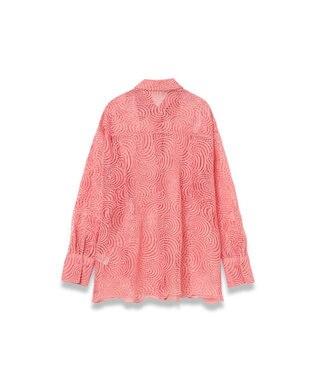 JOSEPH コードレース クロシェ　ブラウス Blush