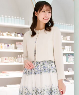 TOCCA 【洗える！】SNOWBALL ジャケット ベージュ系