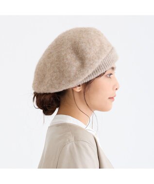 ATRENA 【日本製】BLUEFOX ワイドリブベレー ベージュ